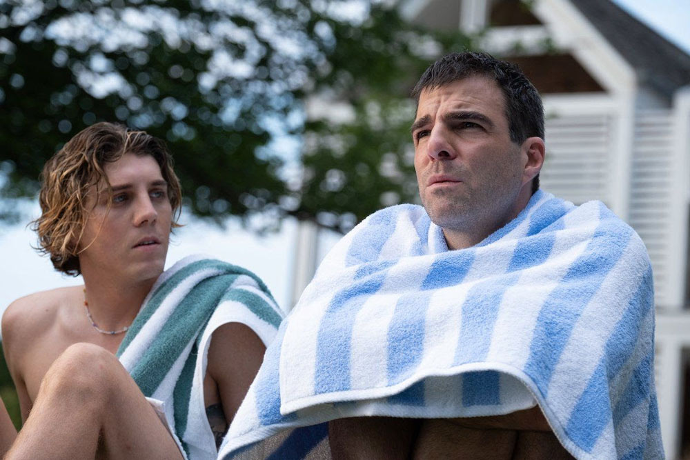 Lukas Gage & Zachary Quinto in &#039;Down Low&#039;