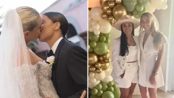 Queer Soccer Royalty: Sam Kerr, Kristie Mewis, Marta and Carrie Lawrence Ring In New Year With Wedding Vows